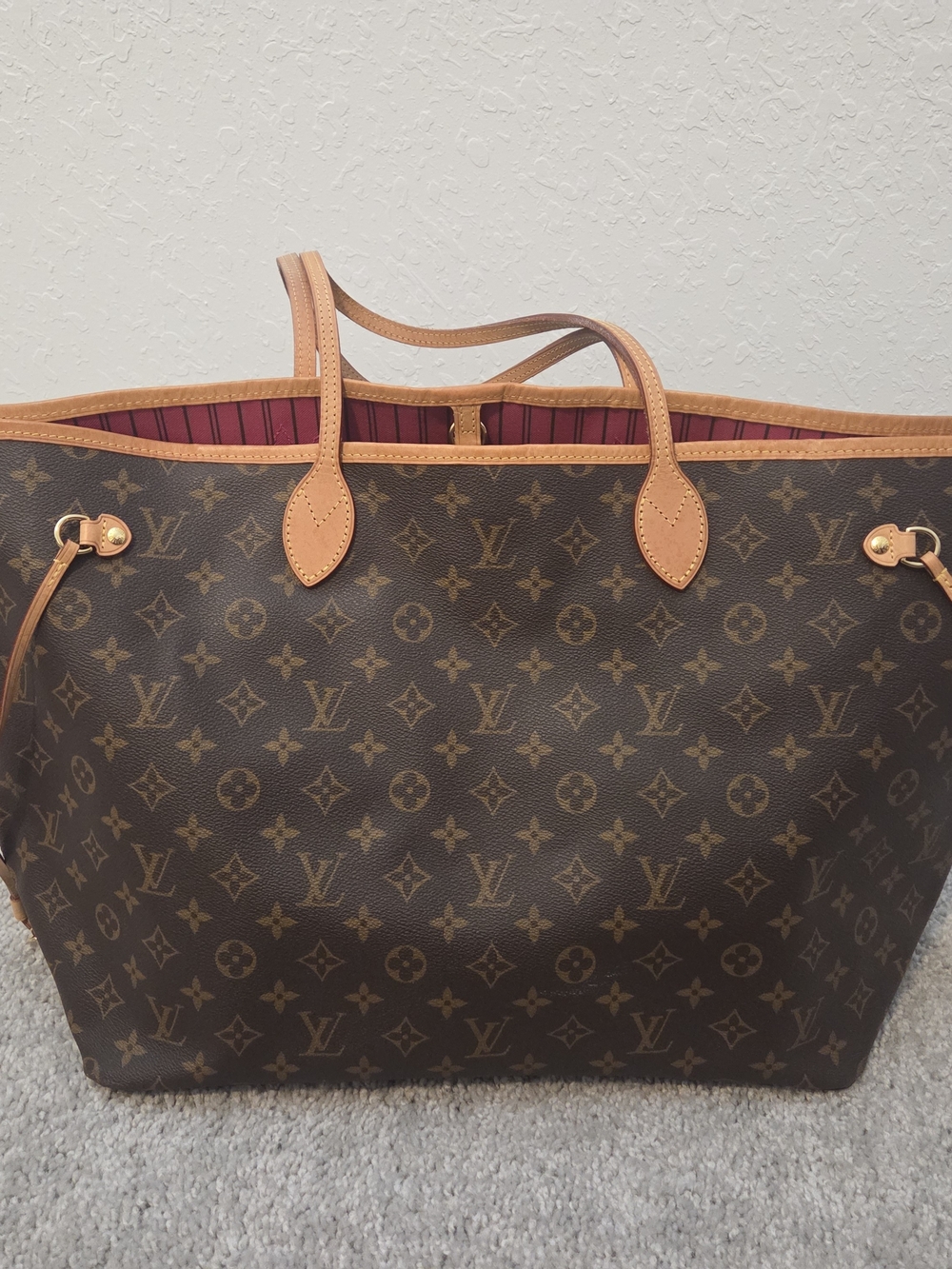 Louis Vuitton Brown Monogram Canvas Tote - Neverfull GM